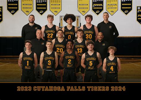 Cuyahoga Falls Black Tigers Calendar .